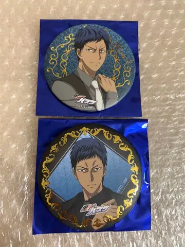 쿠로코의 농구 아오미네 다이키 중외 블랙 수트 캔뱃지