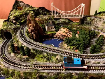 N 게이지 풍경 모형 디오라마