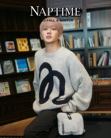 Naptime 니트 풀오버 그레이 M 사이즈