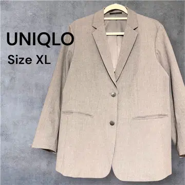 [ 새상품급 ] UNIQLO 유니클로 오버 사이즈 자켓 XL 그레이
