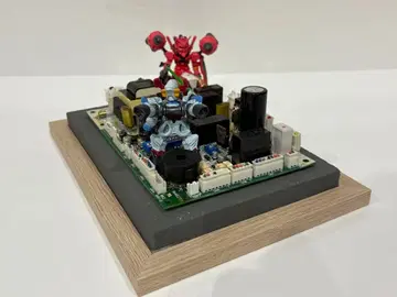 제1화 빨간 건담 디오라마