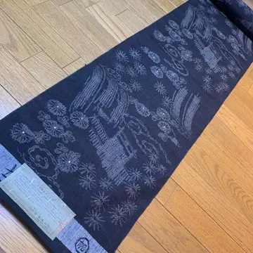 시호로츠무기 옷감 실크 100% [ K-929 ]