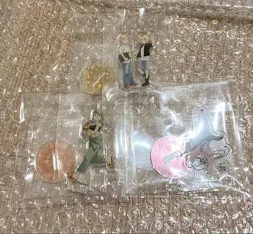 강철의 연금술사 트레이딩 아크릴 스탠드 키링 3개 세트