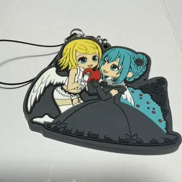 비밀 ~블랙의 맹세~ 하츠네 미쿠 카가미네 린 러버 스트랩