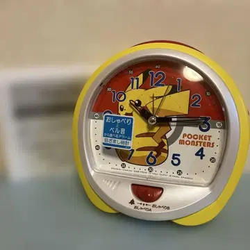 세이코사 피카츄 말하는 알람 시계 SEIKO 고를 수 있는 대사