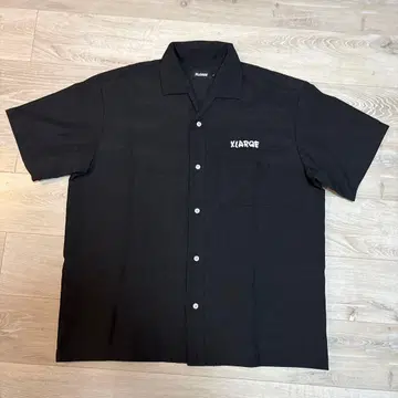 XLARGE 반팔 셔츠 블랙
