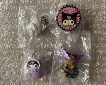 가챠 산리오 메지루시 액세서리 쿠로미 포근포근 스노우 아기 싸개