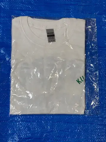 KUZIRA LOGO TEE white x green