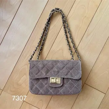 [ AULENTTI/오우렌티 ] CHAIN 백 브라운 D