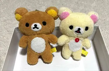 리락쿠마 코리락쿠마 볼 체인 달린 부드러운 봉제 인형