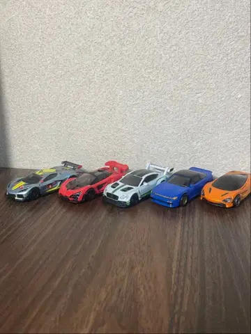 스포츠카 미니카 5대 세트