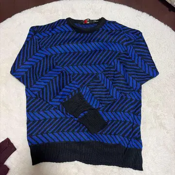 VISAGE 스트릿 구제 니트 스웨터