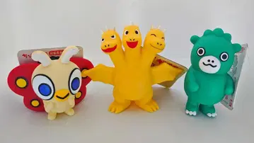 반다이 치비 무비 몬스터 고질라+모스라+기도라