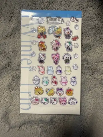 NiziU JYP POPUP 스토어 Nizoo 통통 스티커 씰