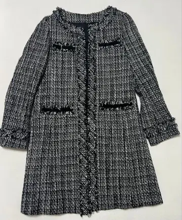 LAPIS LUCE BEAMS 트위드 코트