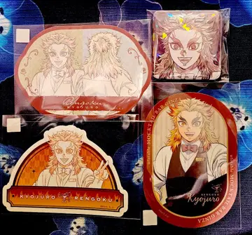 귀멸의 칼날 ufotable MOCKTAIL BAR 로토 캔뱃지 렌고쿠