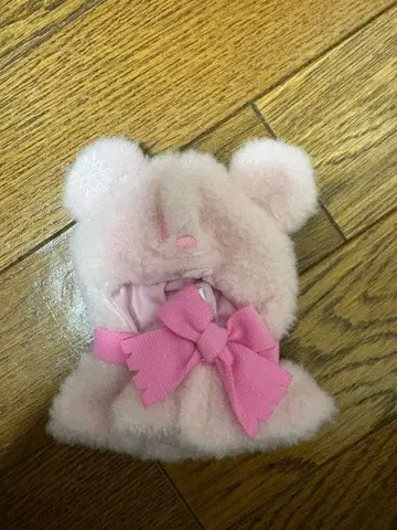 디즈니 스토어 유니베어시티 시크릿 판초 핑크