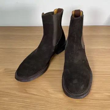 메이커스 비토리아 머드 스웨이드 사이드 고어 부츠 블랙 TGM-05