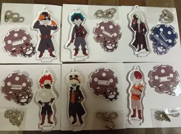 히로아카  스팀펑크ver. 아크릴 스탠드 (아크릴 키링) 6개 세트