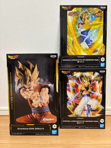 드래곤볼 도카바토 10주년 기념 피규어 3체 세트