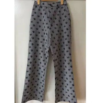 [ 거의 새상품 ] jumelle 부케 체크 팬츠