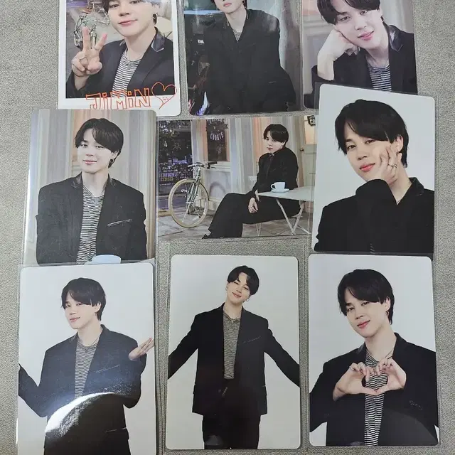 9장 일괄 bts 방탄 퍼투댄 미니포카 지민 드볼