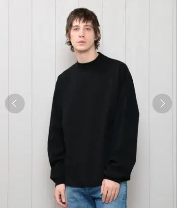 H 뷰티 앤 유스 모크넥 티셔츠