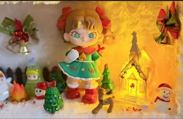 TNTSPACE DORA 크리스마스 한정판 투명 패키지 레어