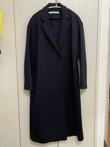 프레임워크 네이비 롱 코트