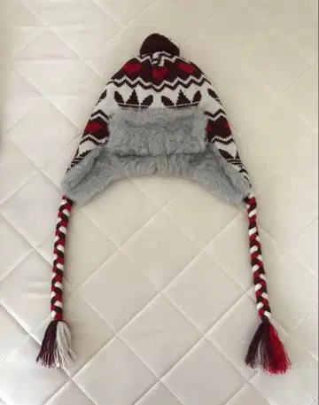 [ 미사용 새상품 ] adidas 니트 모자 레어