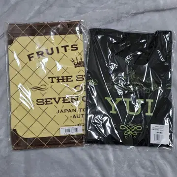 FRUITS ZIPPER 롱 슬리브 T 투어 타월
