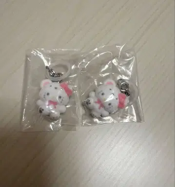 산리오 Sanrio 메지루시 액세서리 복슬복슬 스노우 키티