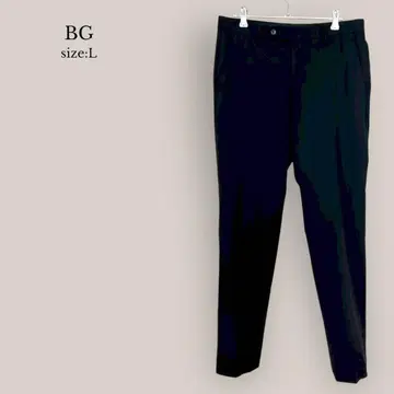 BG 테이퍼드 슬랙스 남성용 포멀 수트 블랙