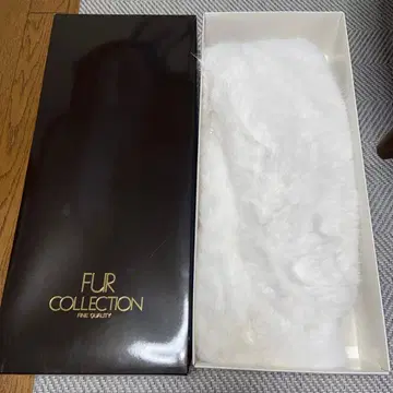FUR COLLECTION 화이트 퍼 숄 성인식