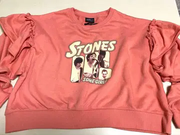 STONES SOME GIRLS 레트로 프릴 스웨트 셔츠