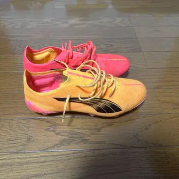 Puma 축구화 스파이크 오렌지/핑크