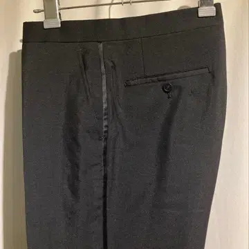 [ vintage ] 사이드 스트라이프 슬랙스 블랙