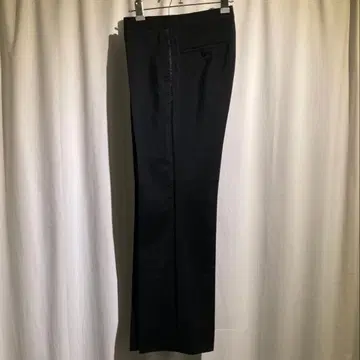 80s 빈티지  슬랙스 블랙 yzip