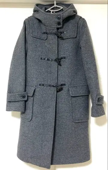 무인양품 더플 코트 S 사이즈 그레이 여성용