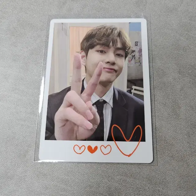 bts 방탄 퍼투댄 미니포카 태형 스페셜 카드 뷔