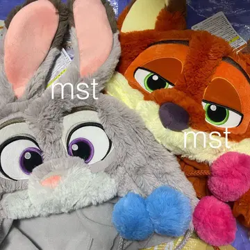 새상품 디즈니 주토피아 팬캡 닉 주디 2세트