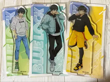 블루 록 아크릴 스탠드 후드티 이사기 린 바치라