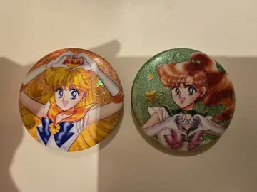 세일러문 오로라 라메 캔뱃지 세트