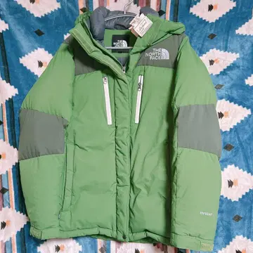 새상품급 THE NORTH FACE 바르톨로 구스 다운 자켓 그린 XL