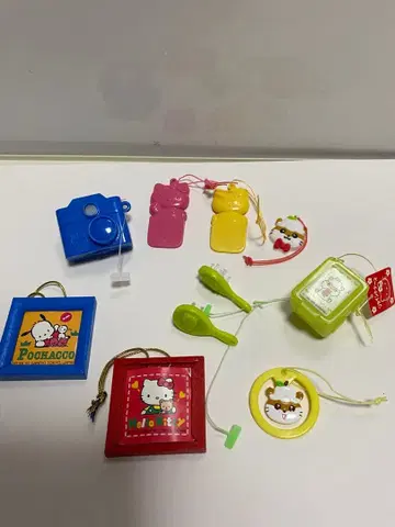 레트로 레어! 산리오 캐릭터 마스코트 10종