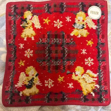 새상품 [ FEILER ] 크리스마스 손수건