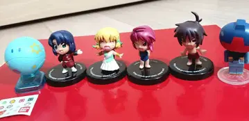 건담 SEED 데포르메 캐릭터 피규어 6체 세트