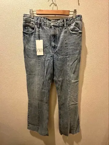 ZARA 플레어 데님 팬츠 FLARED FIT 청바지 44