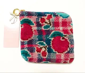 페일러 FEILER 레트로 후르츠 체크 파우치 라이트 와인