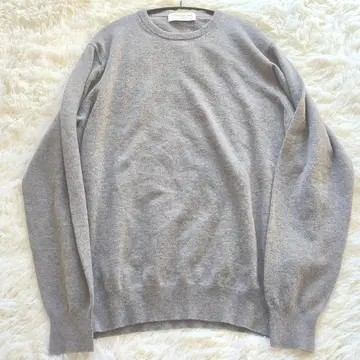 투모로우랜드 울 100% 니트 L 그레이 풀오버